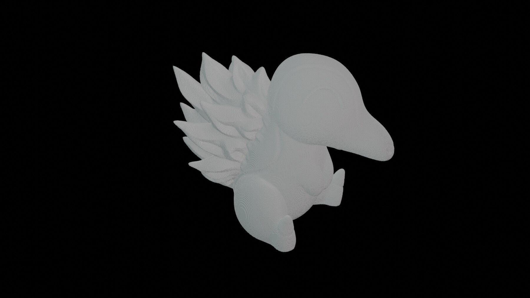 Cyndaquil  VOXEL for 3d printing 3D print model_3