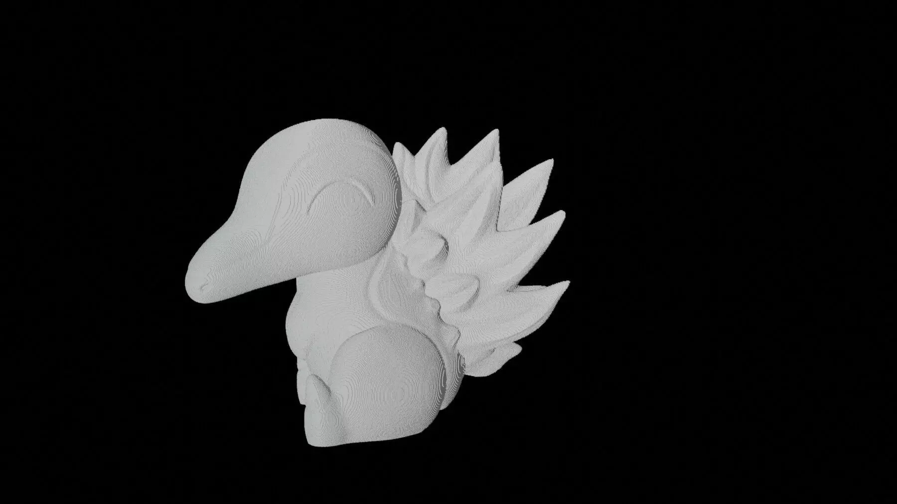 Cyndaquil  VOXEL for 3d printing 3D print model_0