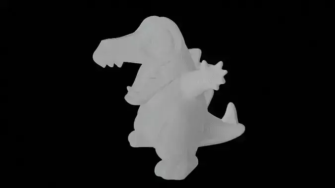 Totodile  VOXEL for 3d printing