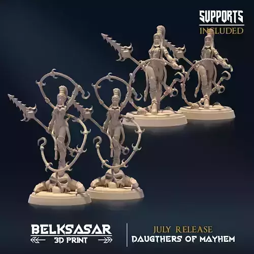 Undefeated Slaugther Nude and Normal Set x2