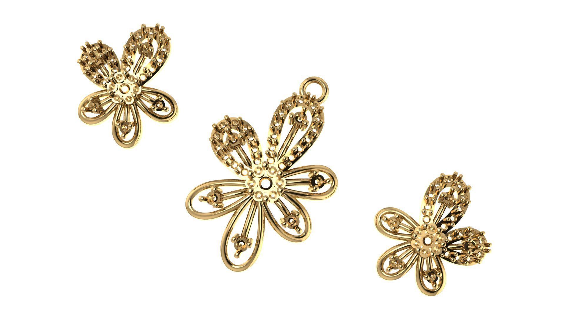 Women pendant 3D print model 3D print model_2