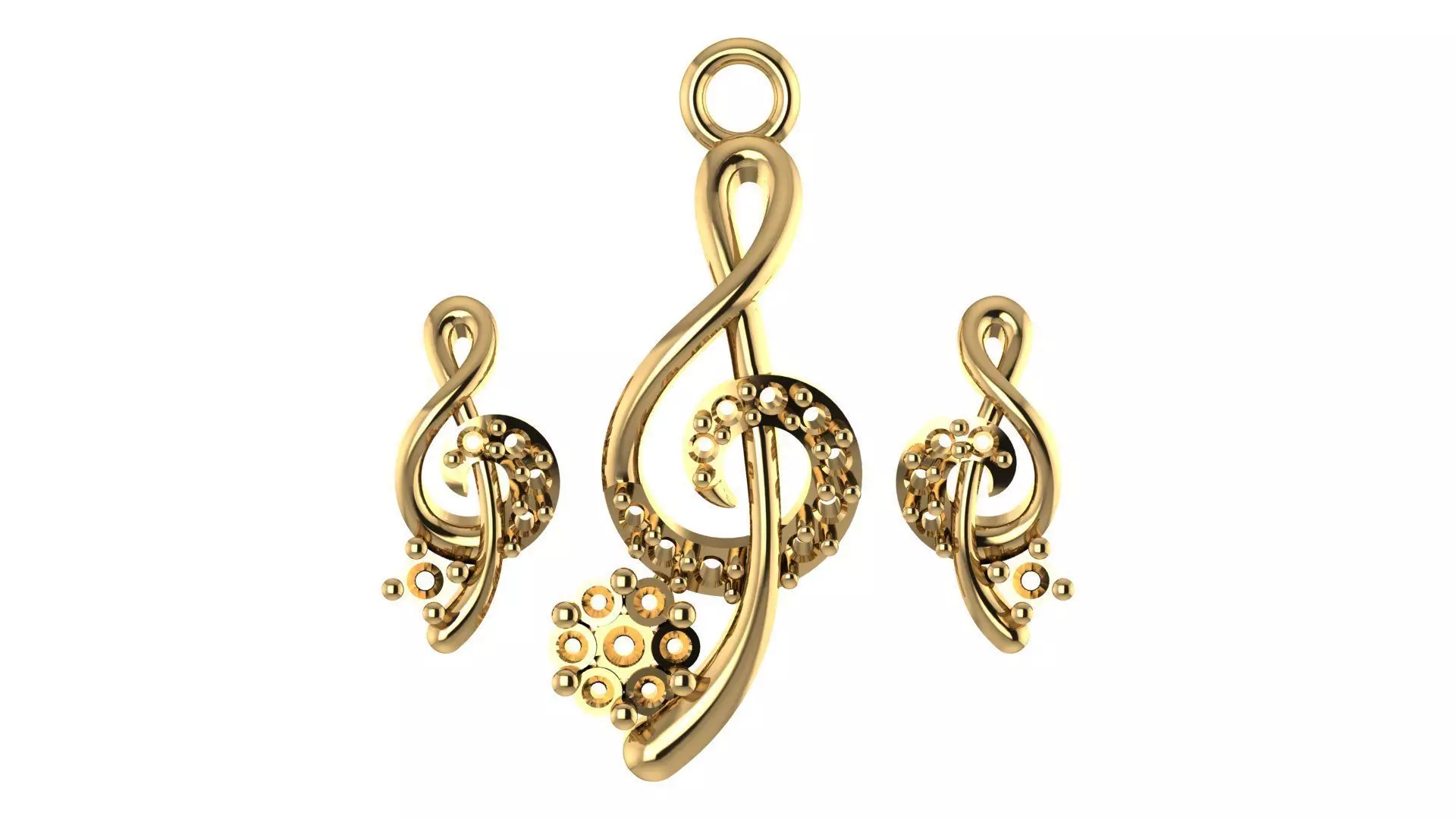 Women pendant 3D print model  3D print model_0