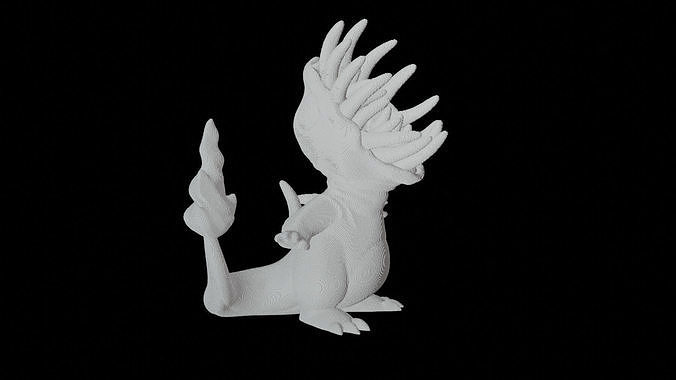 Charmander  VOXEL horror for 3d printing 3D print model