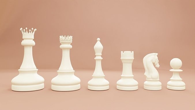 CHESS PIECES Free 3D model