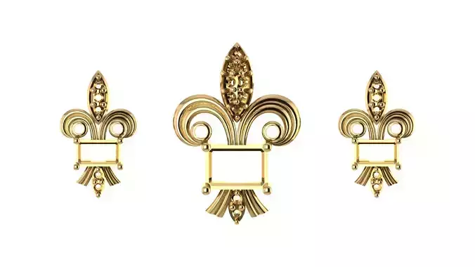 Women pendant 3D print model 