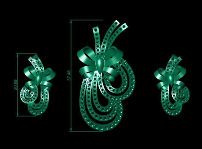 Women pendant 3D print model 3D print model_3