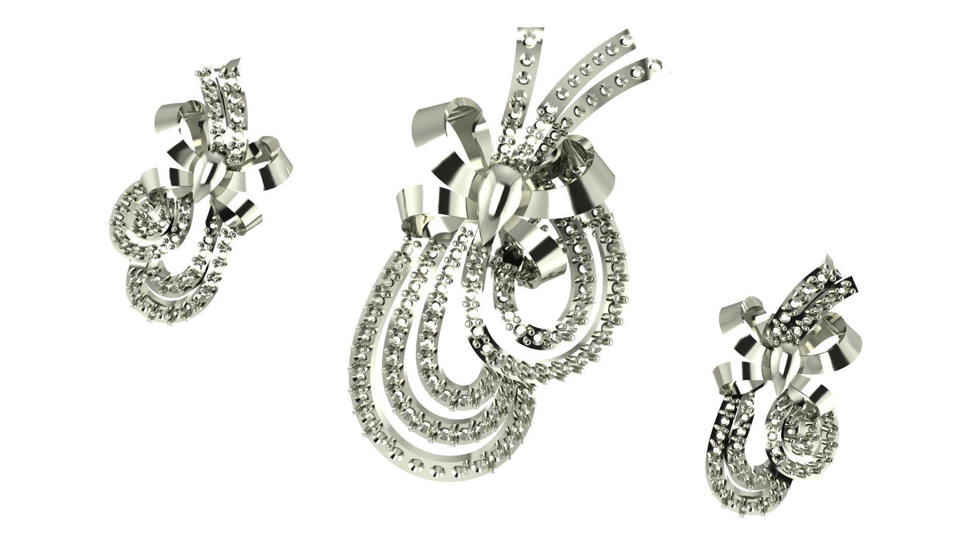 Women pendant 3D print model 3D print model_1