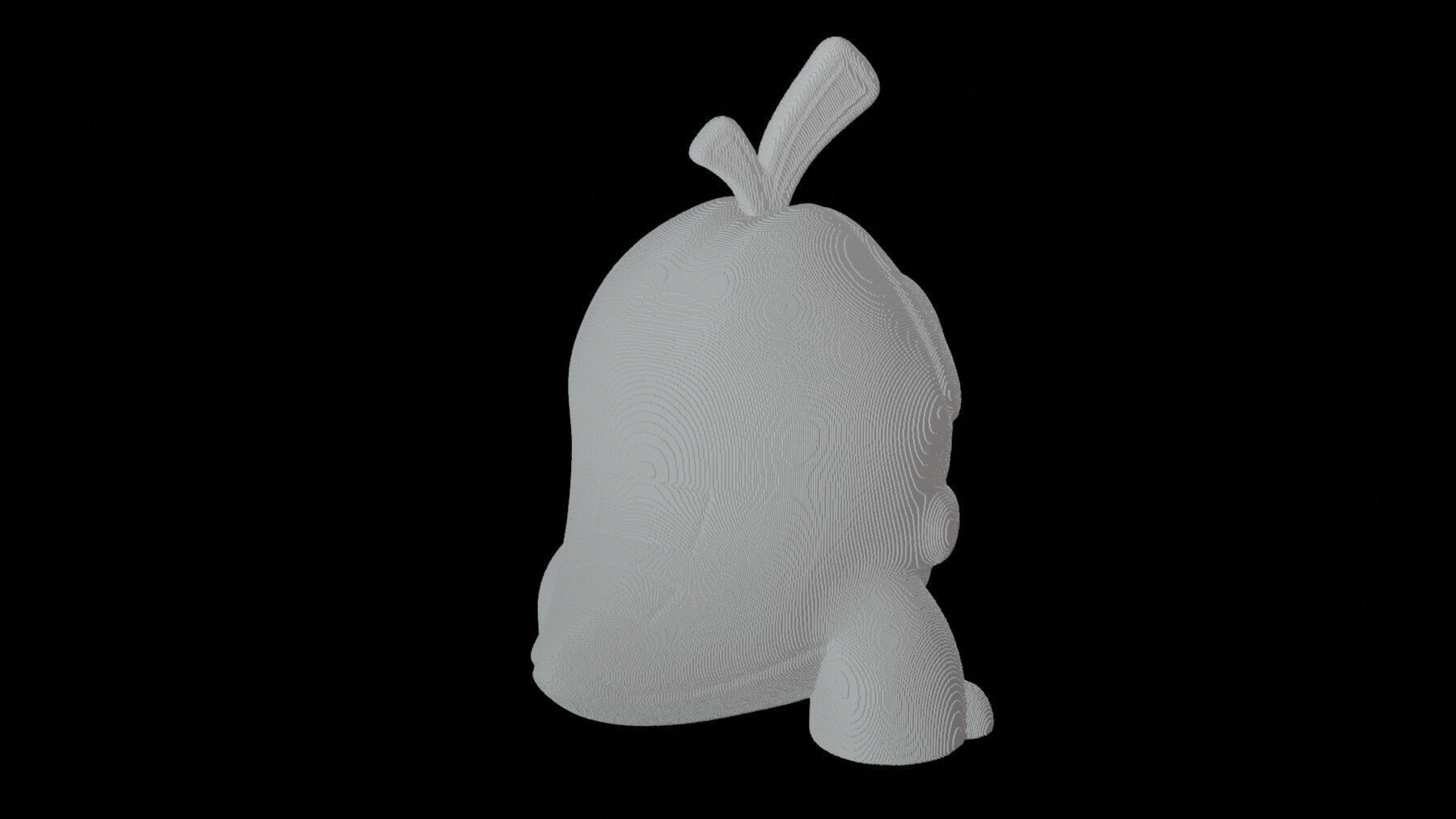 Fuecoco for VOXEL 3d printing 3D print model_2