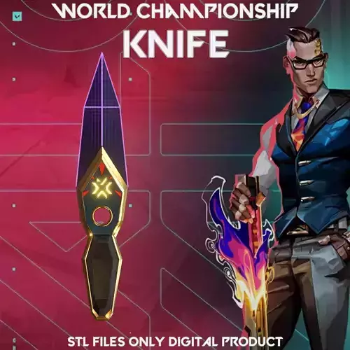 Valorant Knife World Championship Design 