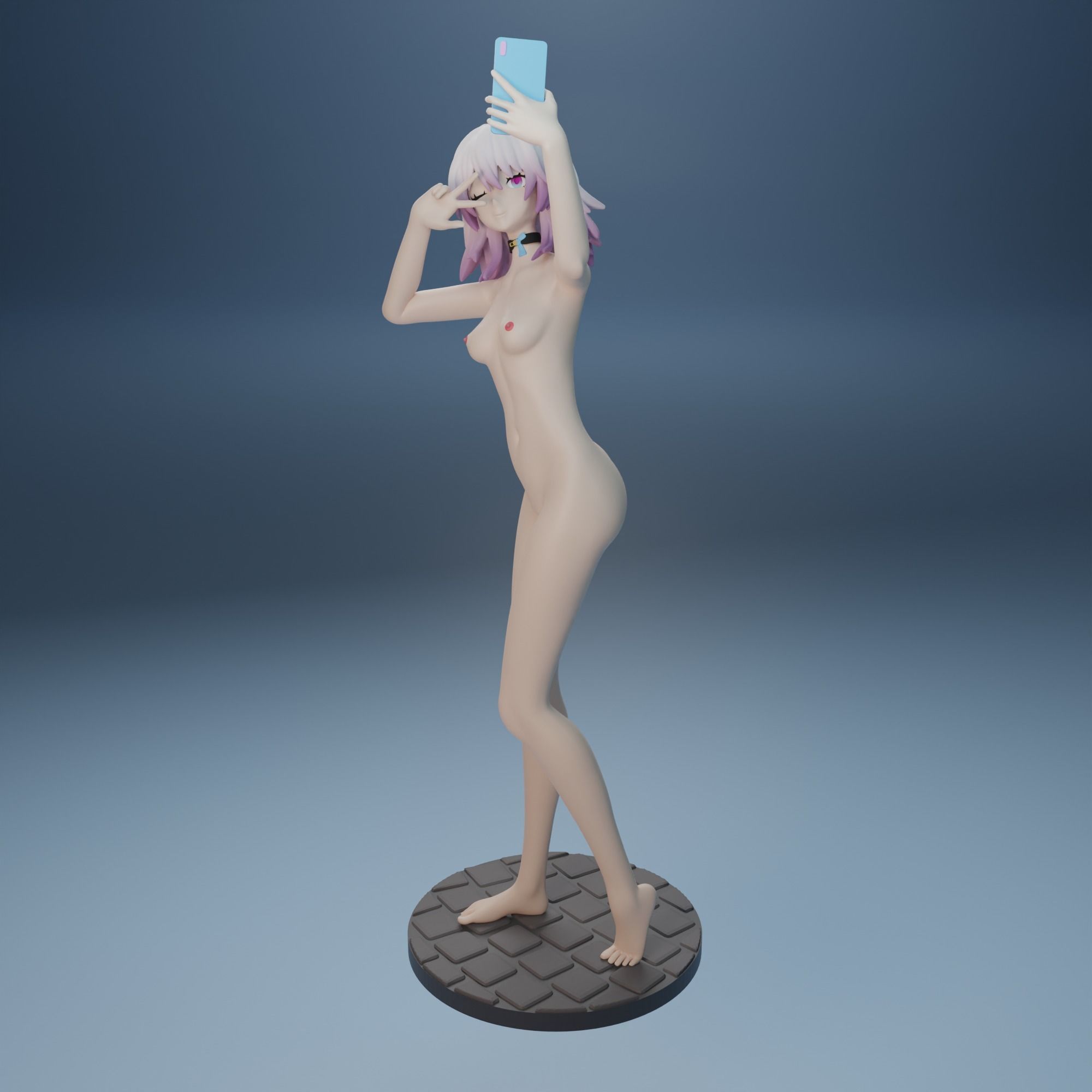 NSFW March 7th from Honkai Star Rail 3D print model_16