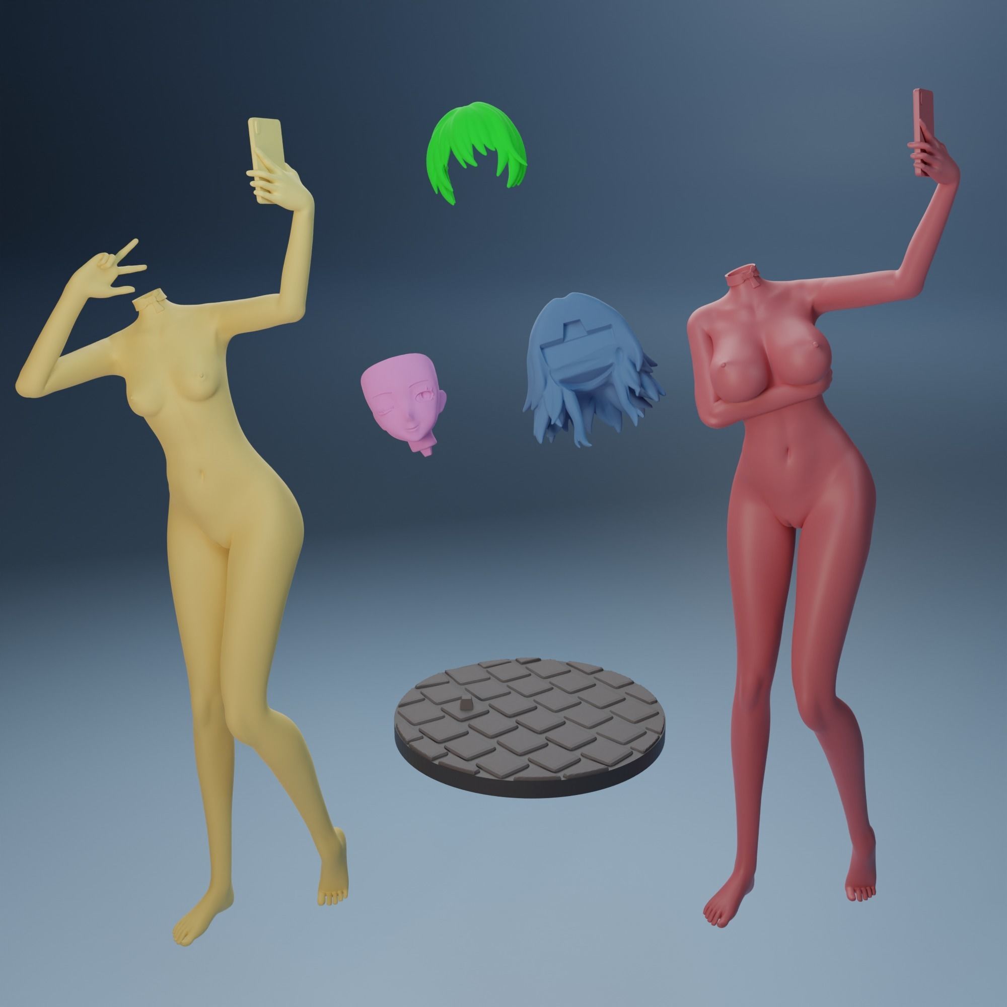 NSFW March 7th from Honkai Star Rail 3D print model_3