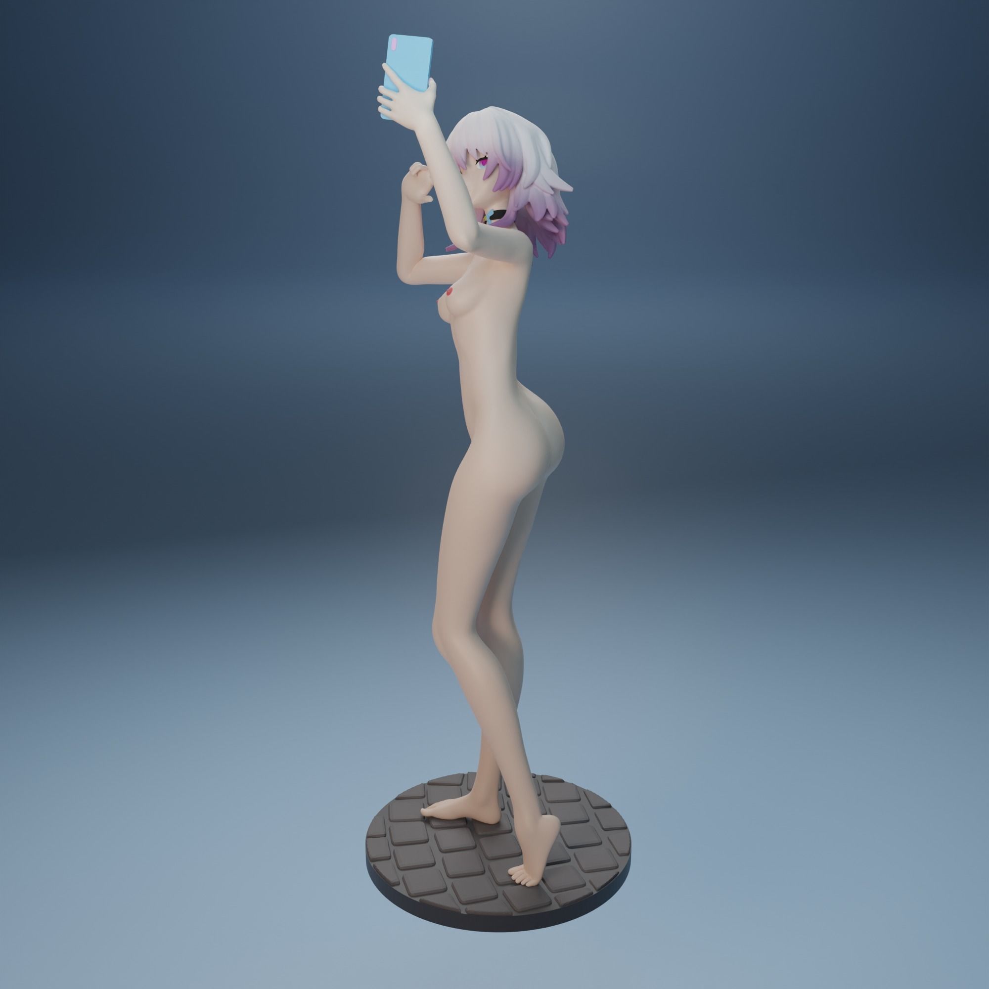 NSFW March 7th from Honkai Star Rail 3D print model_17