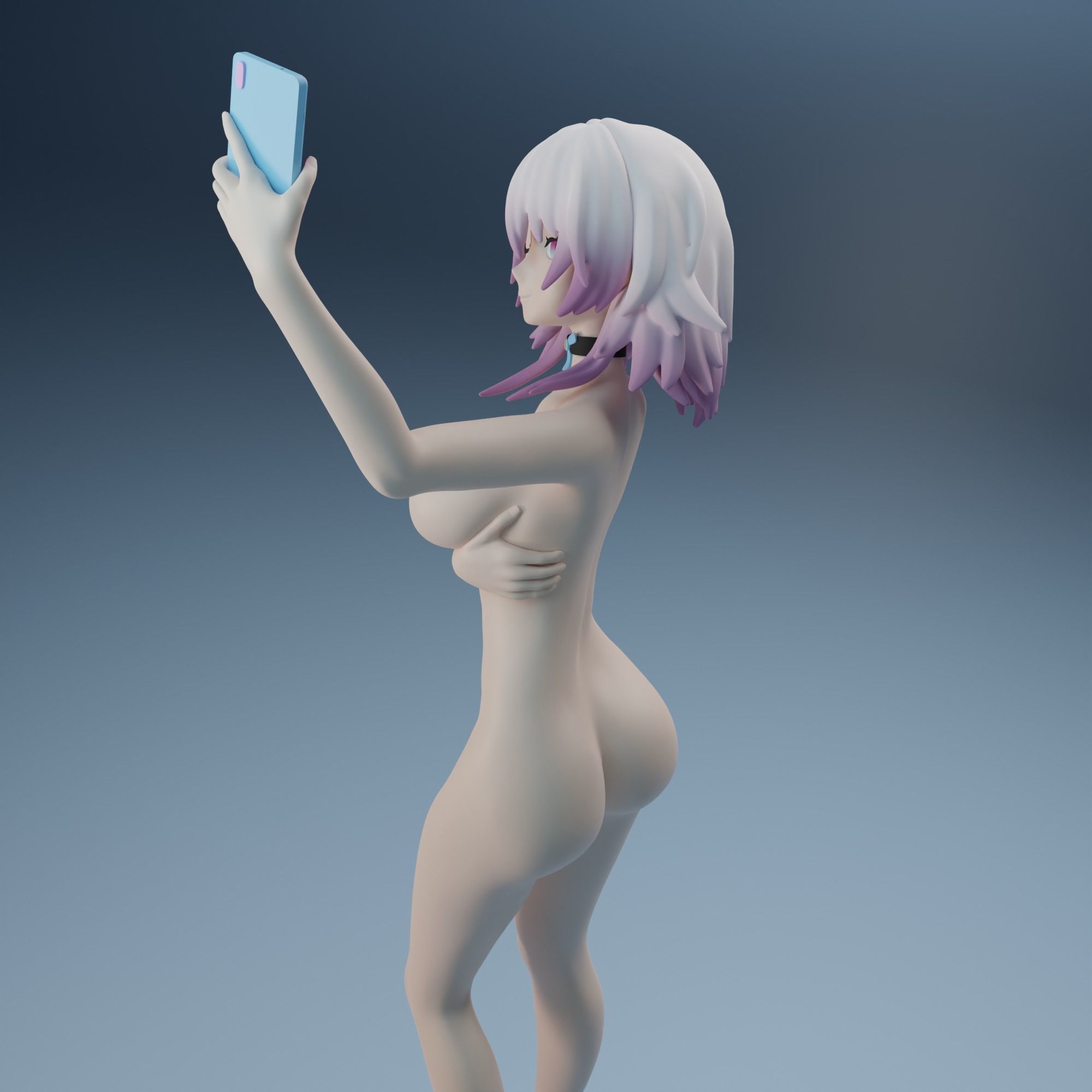 NSFW March 7th from Honkai Star Rail 3D print model_1