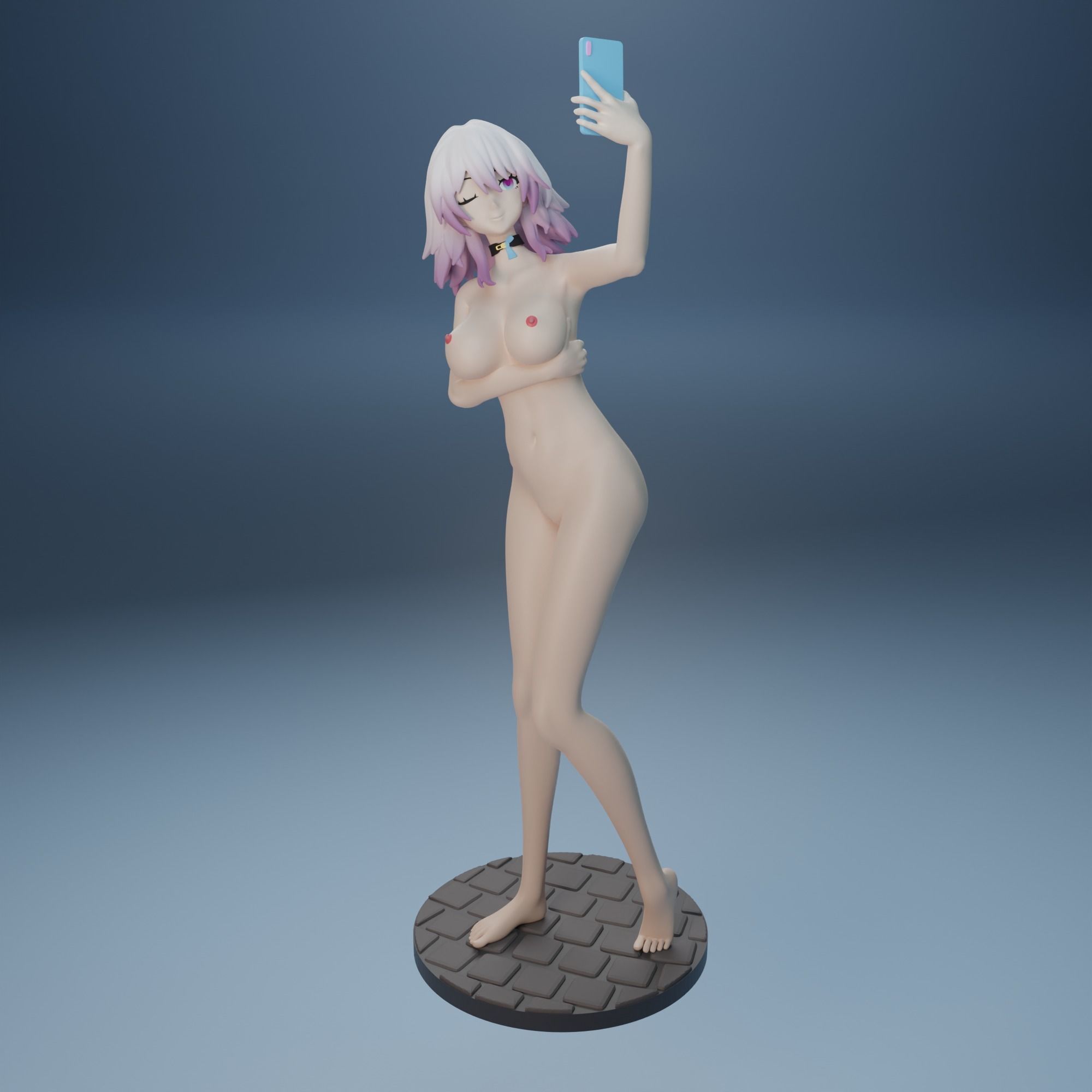 NSFW March 7th from Honkai Star Rail 3D print model_12