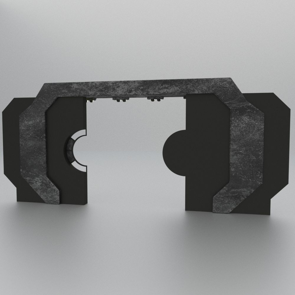 Sci Fi Door 3D model_11