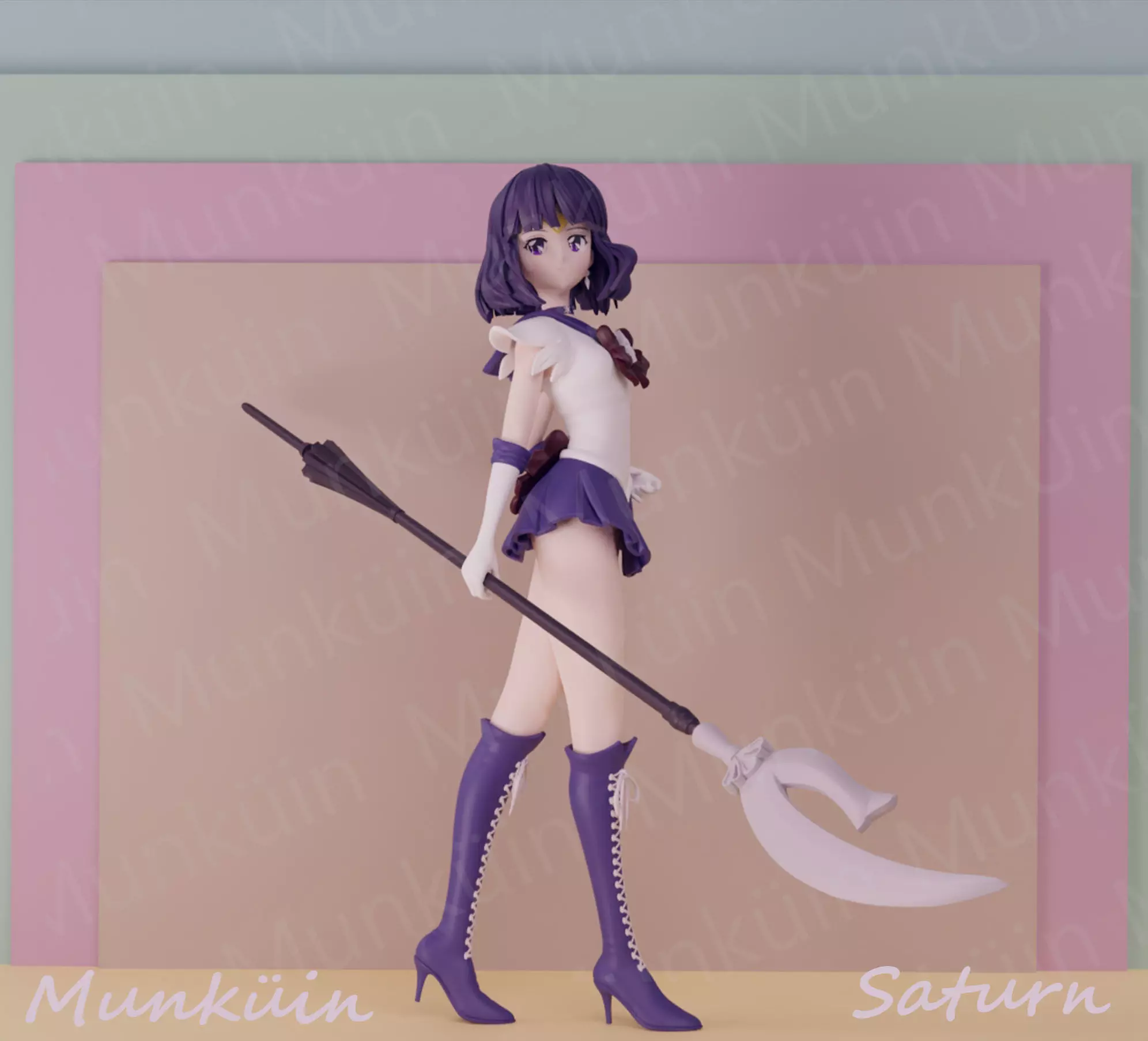 Sailor Saturn - Fan Art 3D print model_0