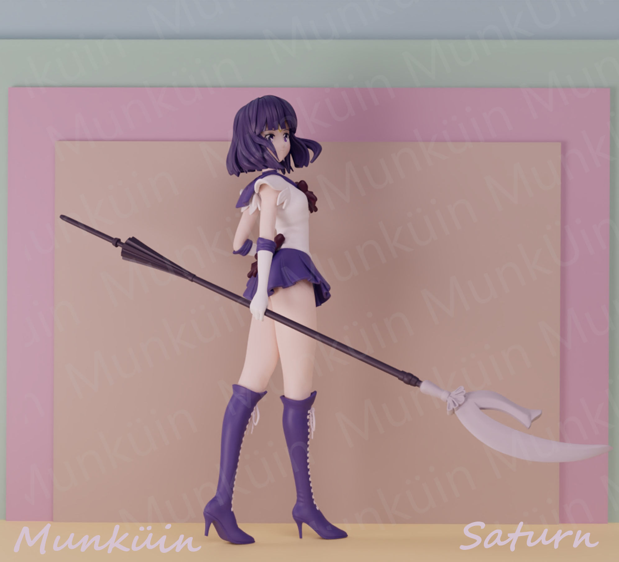 Sailor Saturn - Fan Art 3D print model_3
