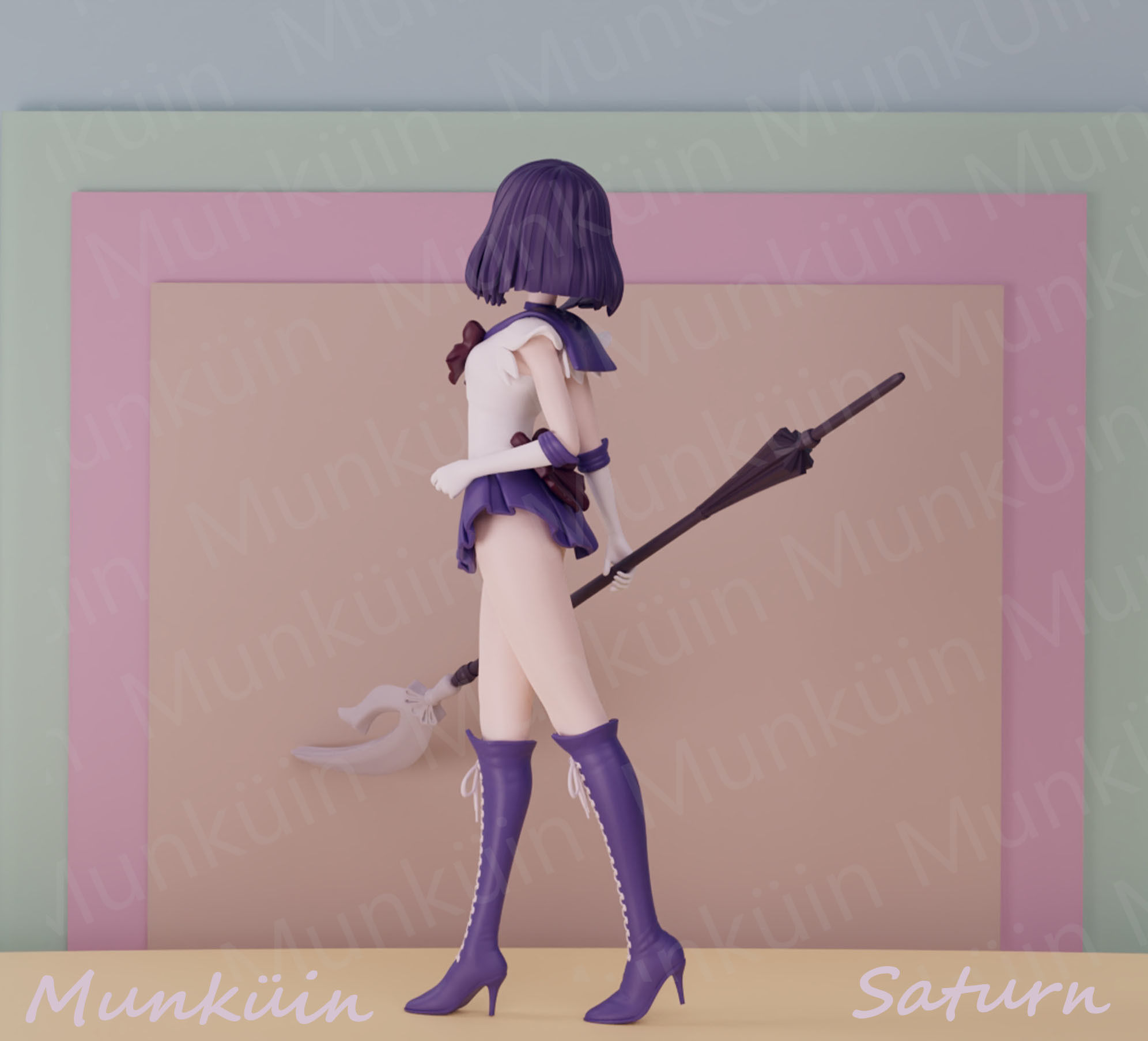 Sailor Saturn - Fan Art 3D print model_13