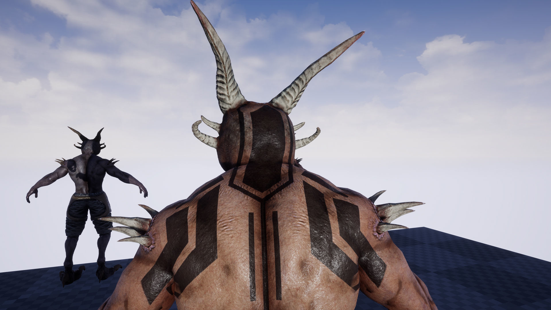 Lizard Mutant Low-poly 3D model_10