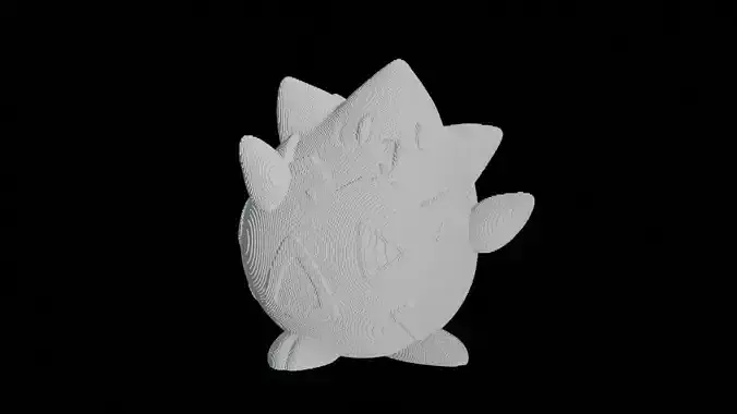 Togepi VOXEL for 3d printing 3D print model