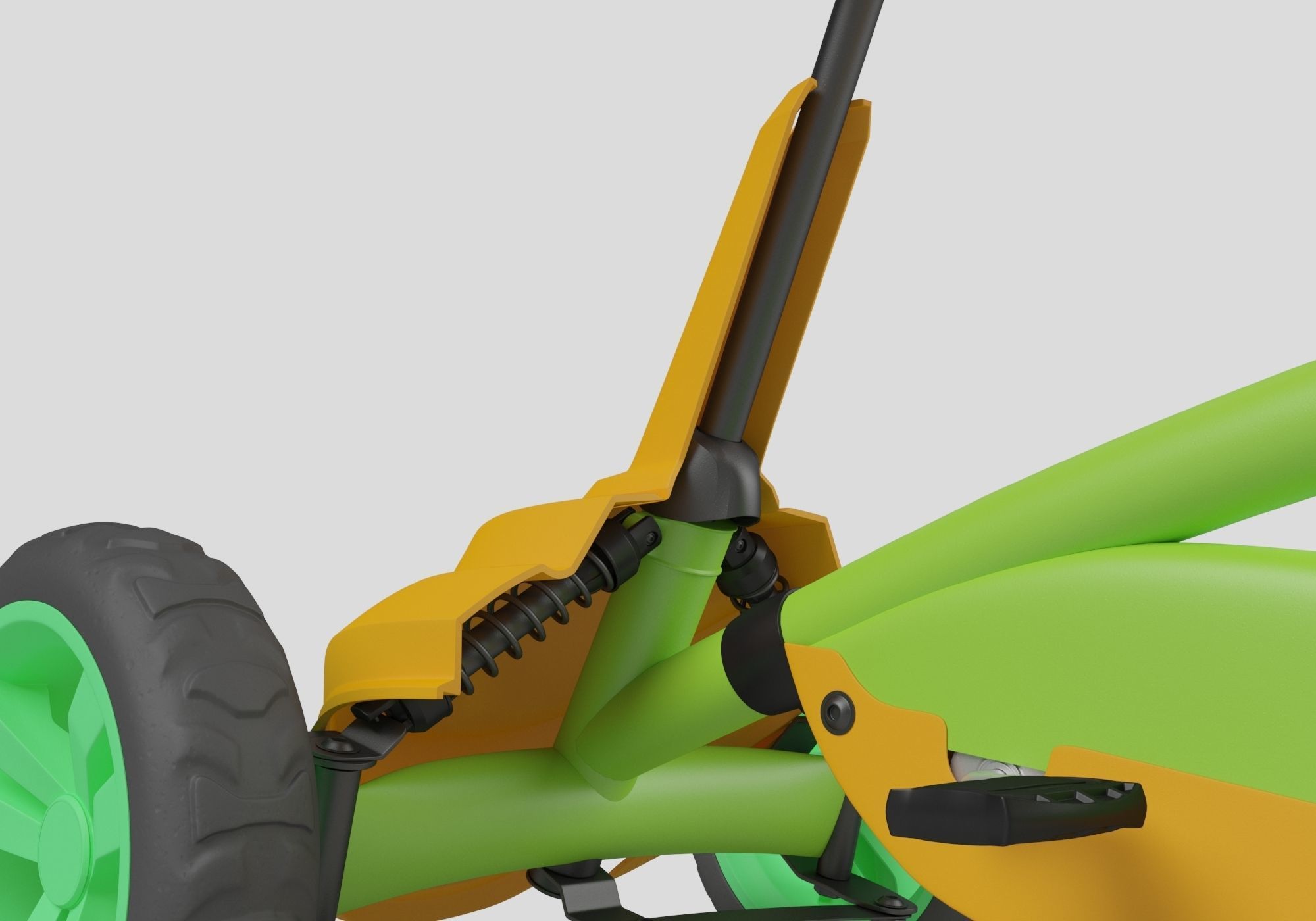 pedal kart design 3D model_10