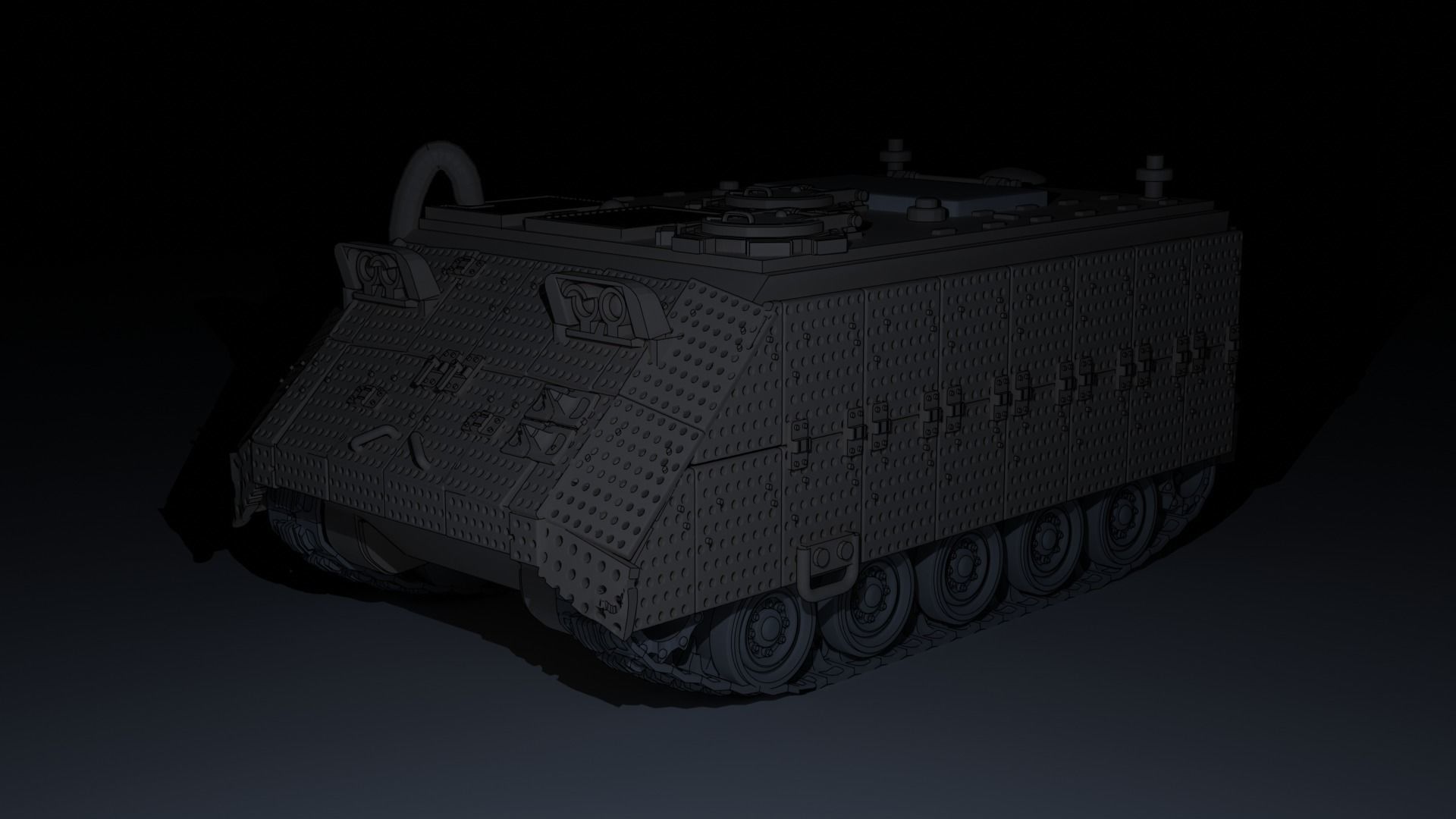 M113 Zelda IDF edition 3D print model_5
