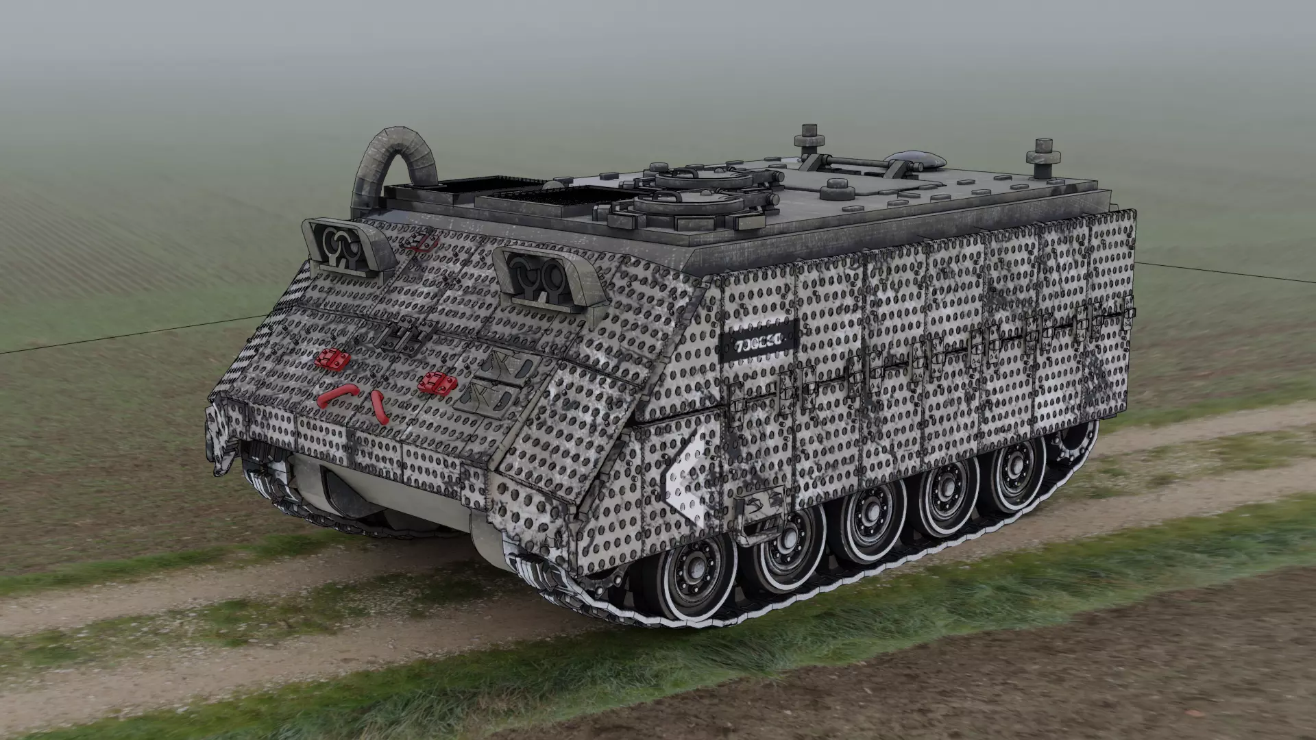 M113 Zelda IDF edition 3D print model_0