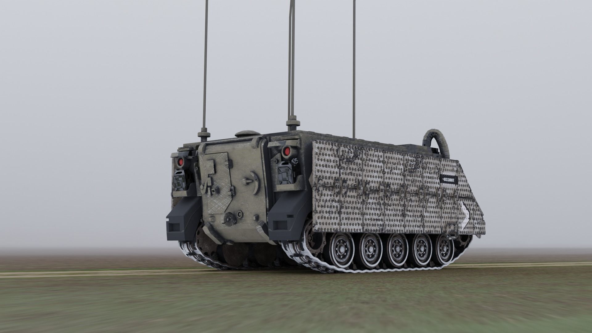 M113 Zelda IDF edition 3D print model_2