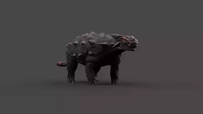 Ankylosaurus Low-poly 3D model
