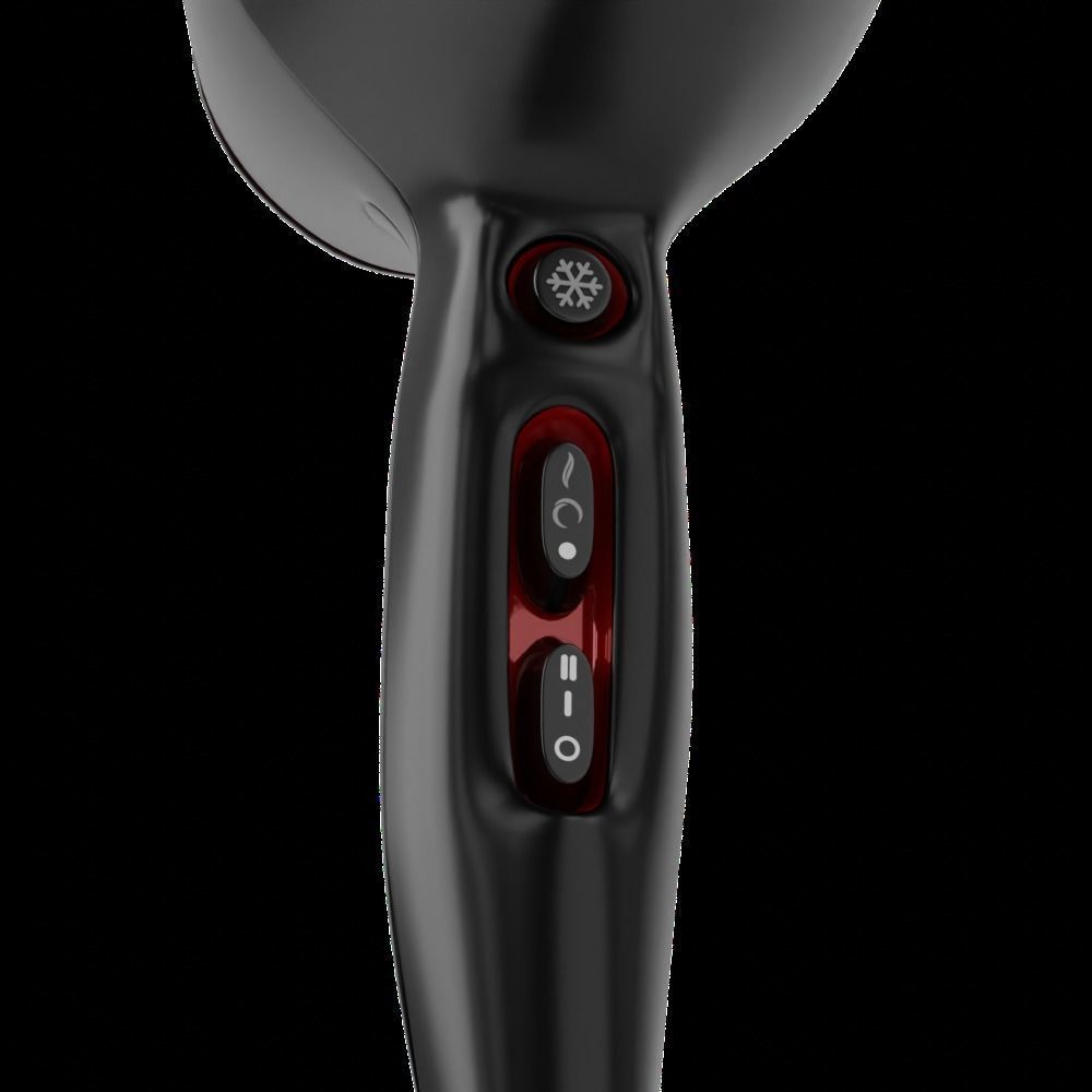 Hair Dryer Phillips 2100w 3D model_2