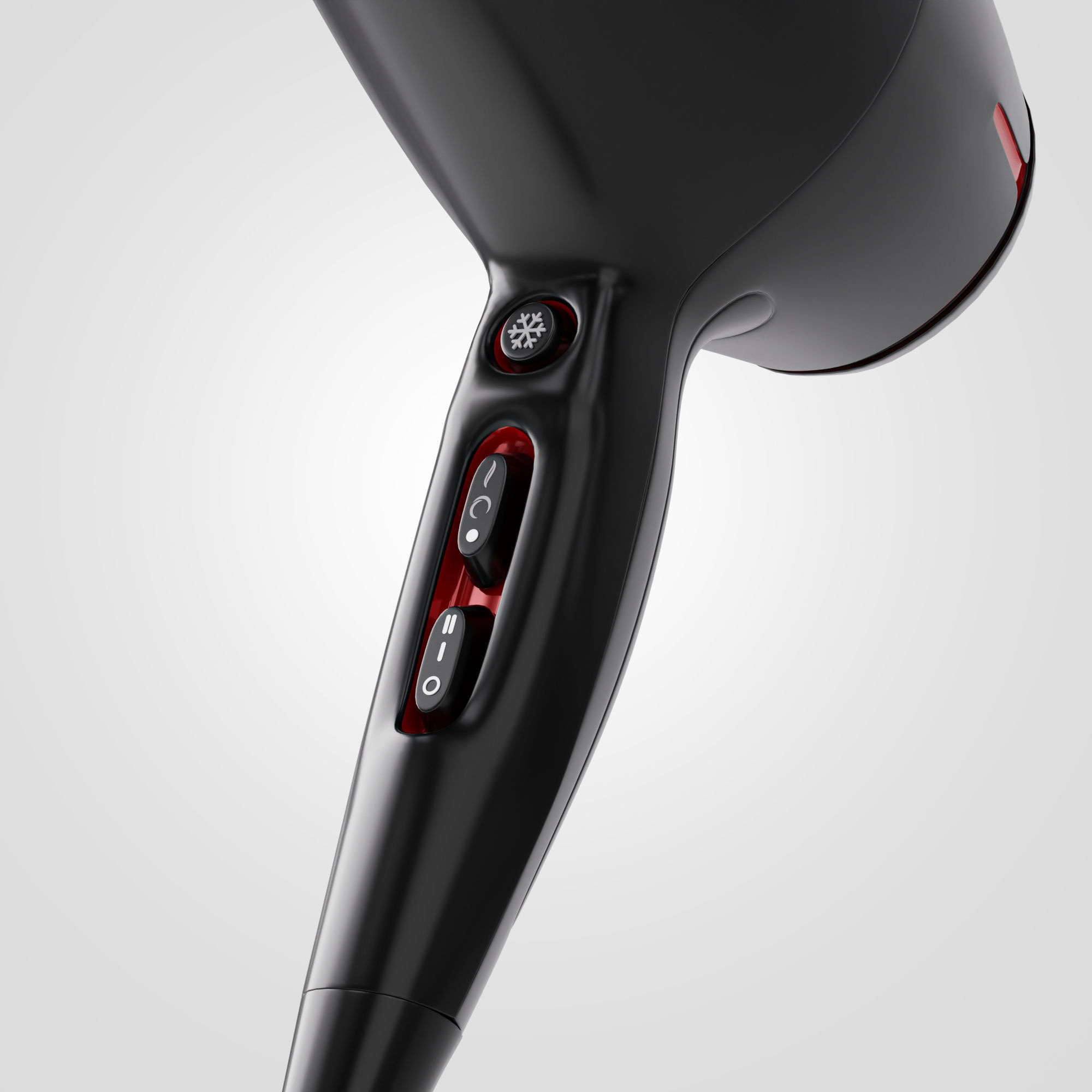 Hair Dryer Phillips 2100w 3D model_1