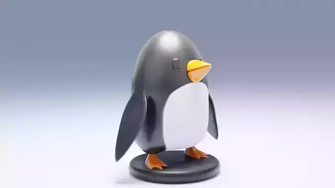 Penguin - printeable model 3D model