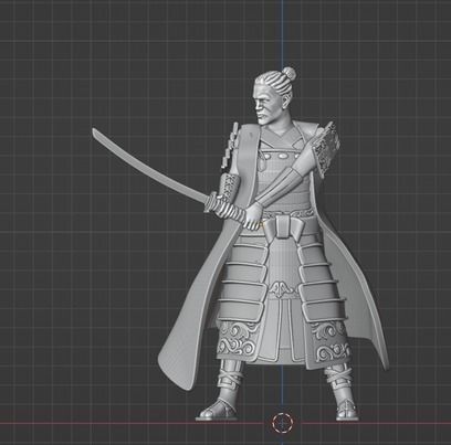 Yasuke The Black Samurai 3D print model_2