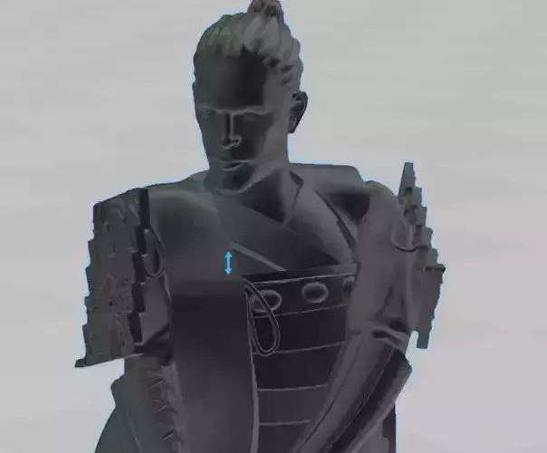 Yasuke The Black Samurai 3D print model