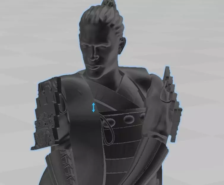 Yasuke The Black Samurai 3D print model_0