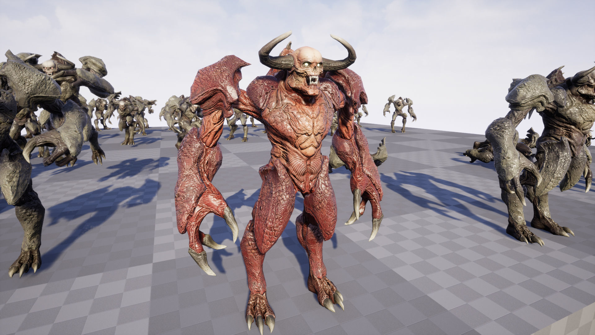 High Demon 3 Low-poly 3D model_24