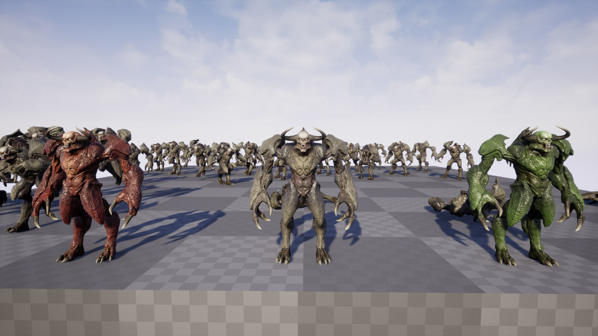 High Demon 3 Low-poly 3D model_21