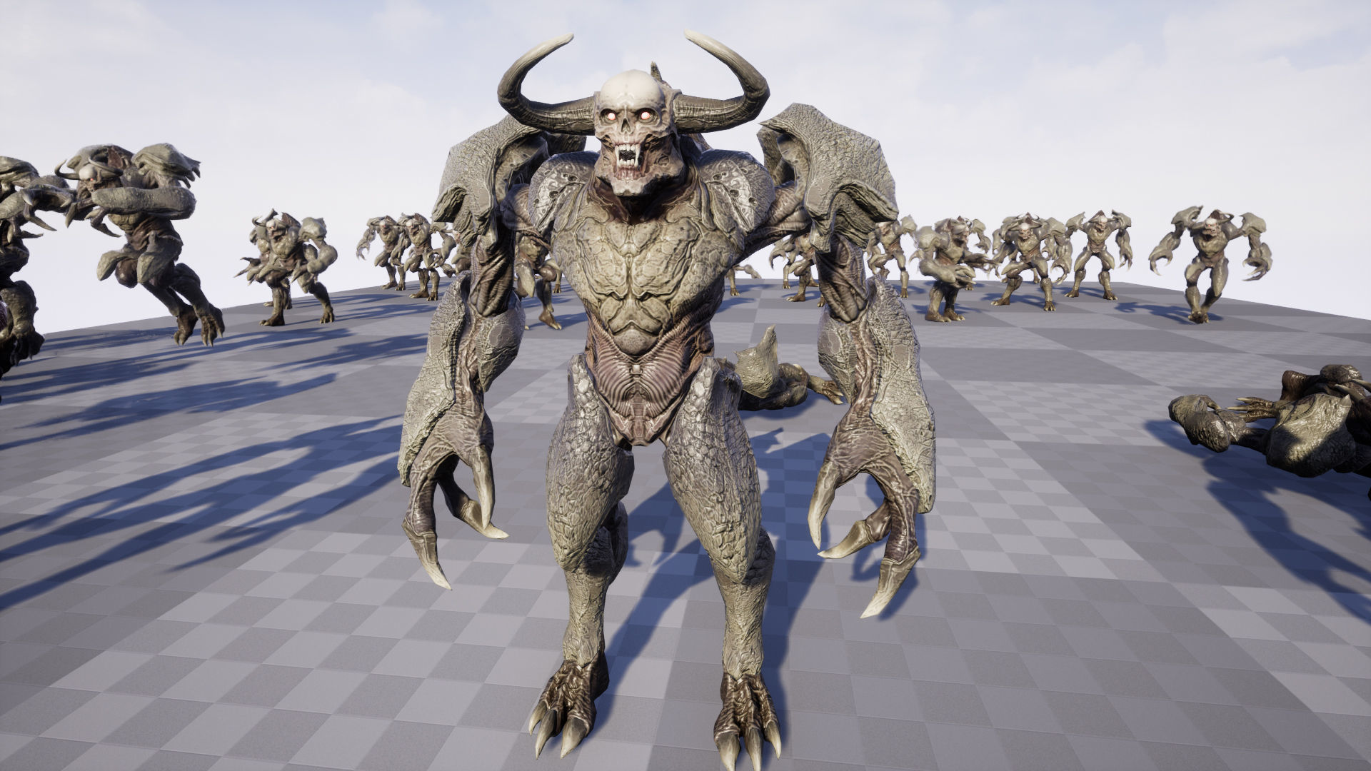 High Demon 3 Low-poly 3D model_22