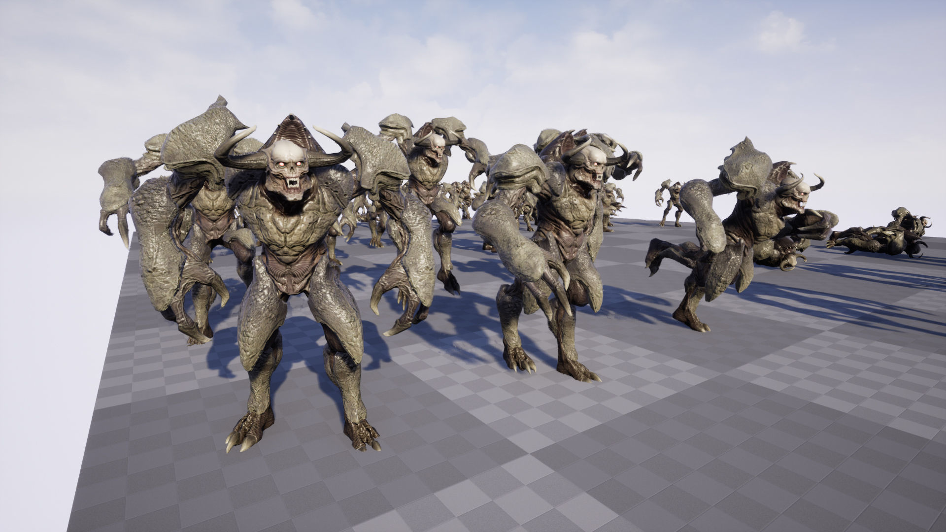 High Demon 3 Low-poly 3D model_20