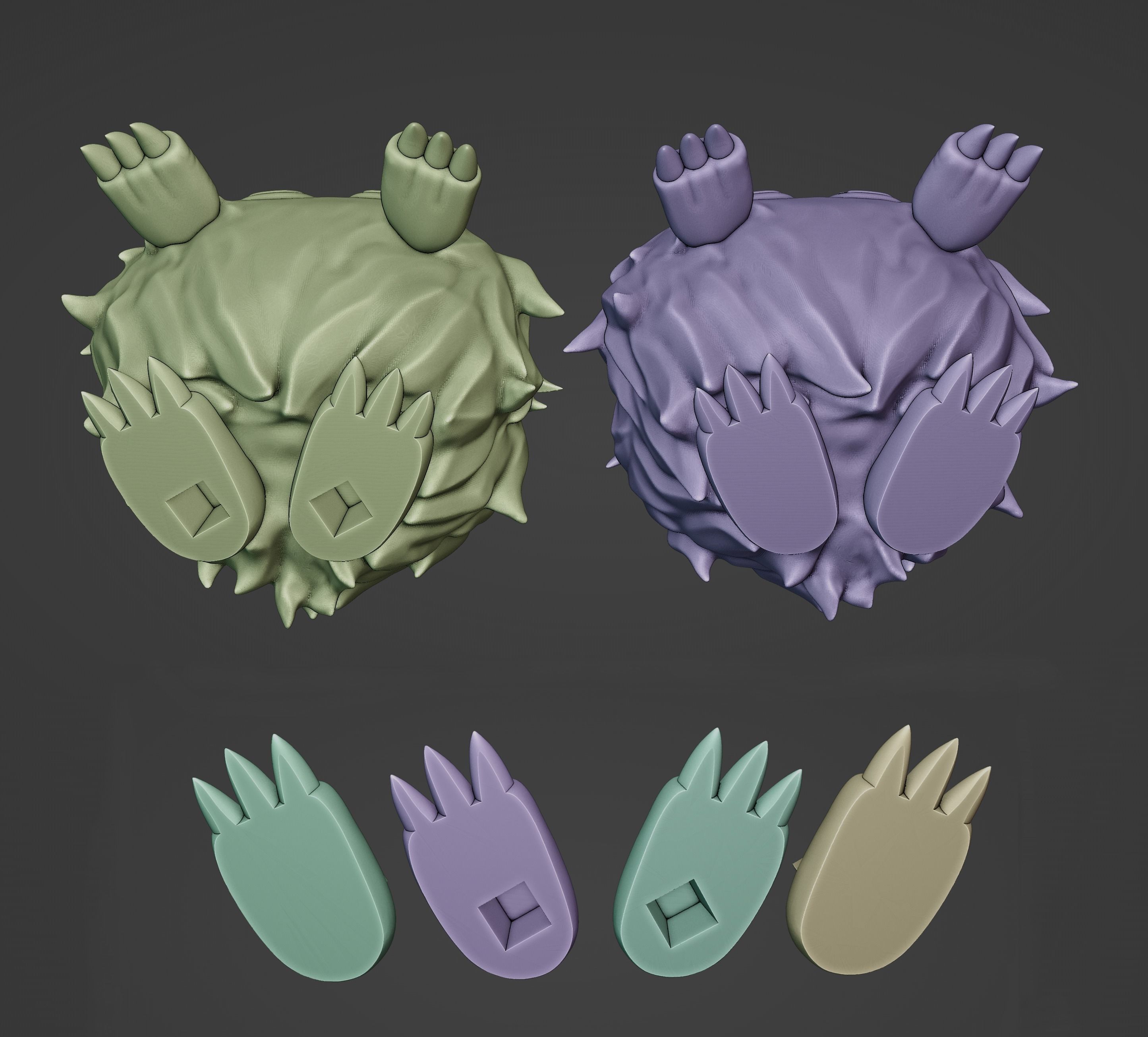 kuriboh figure - yugioh 3D print model_3