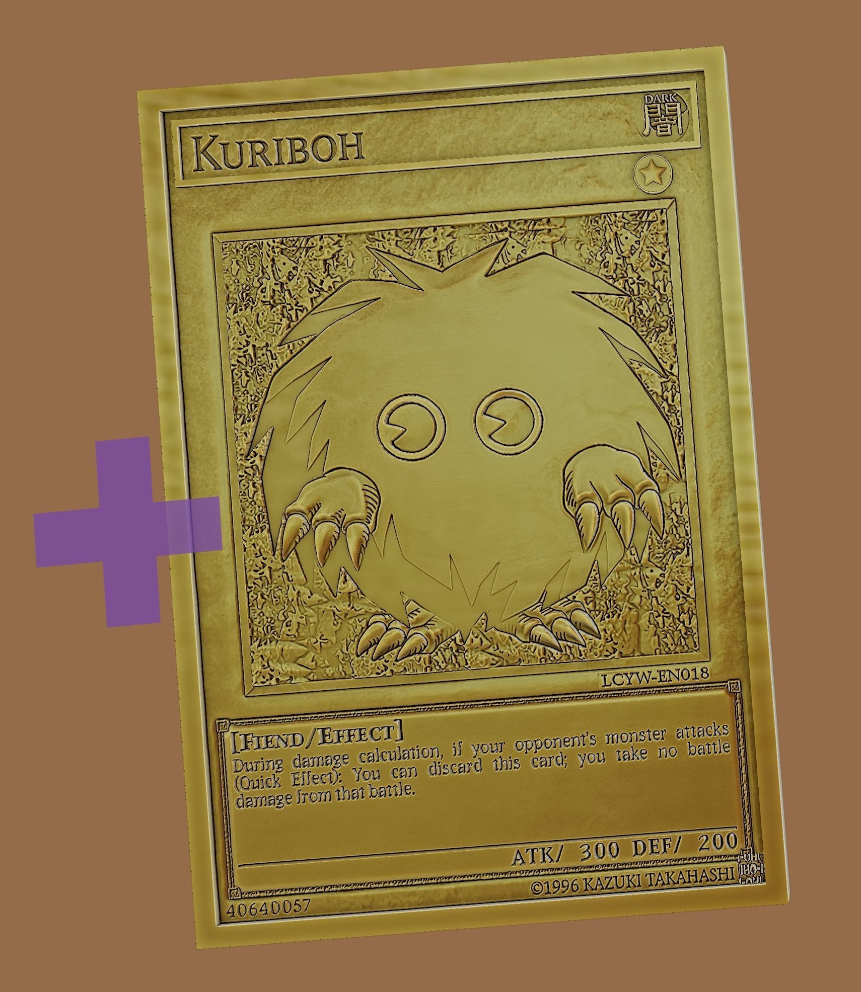 kuriboh figure - yugioh 3D print model_1