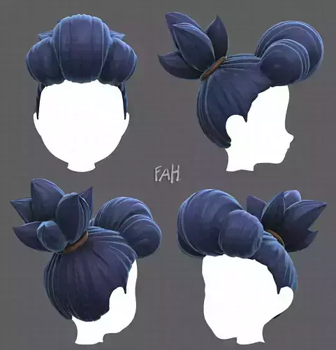 Base Hair for Boy V56