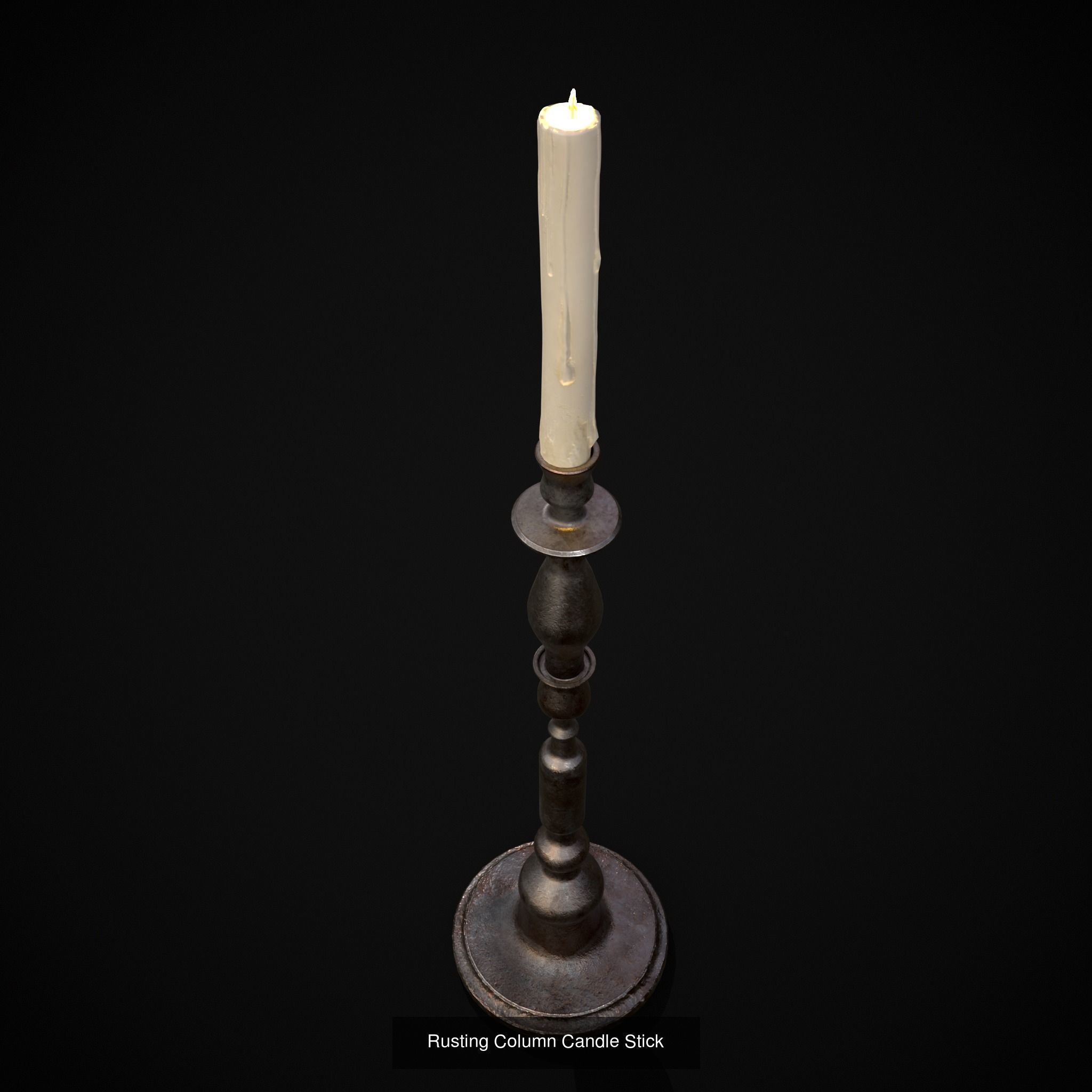 Medieval Lights Mix Four 3D Model Collection_12