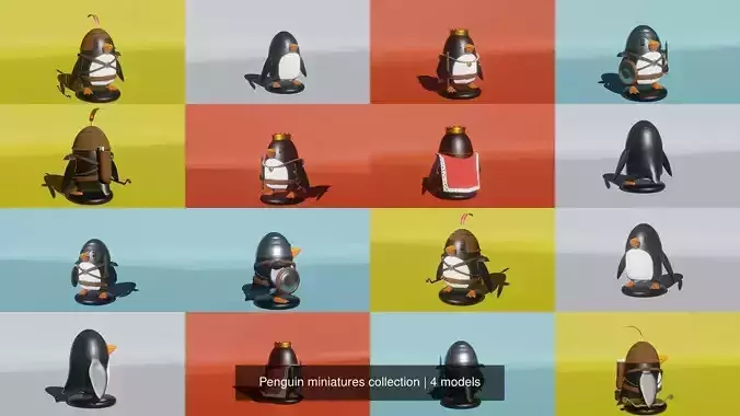 Penguin miniatures collection 