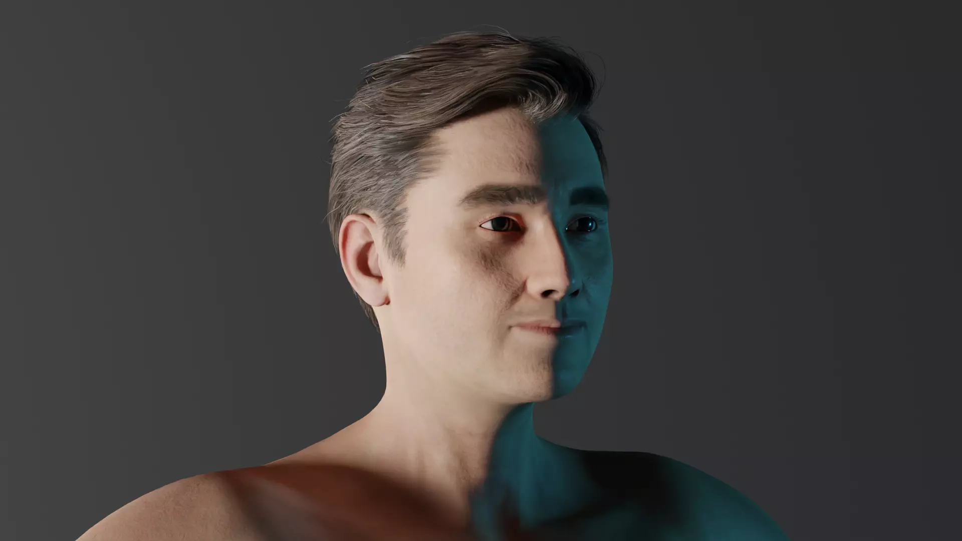 Realistic Male - Louis 3D model_0