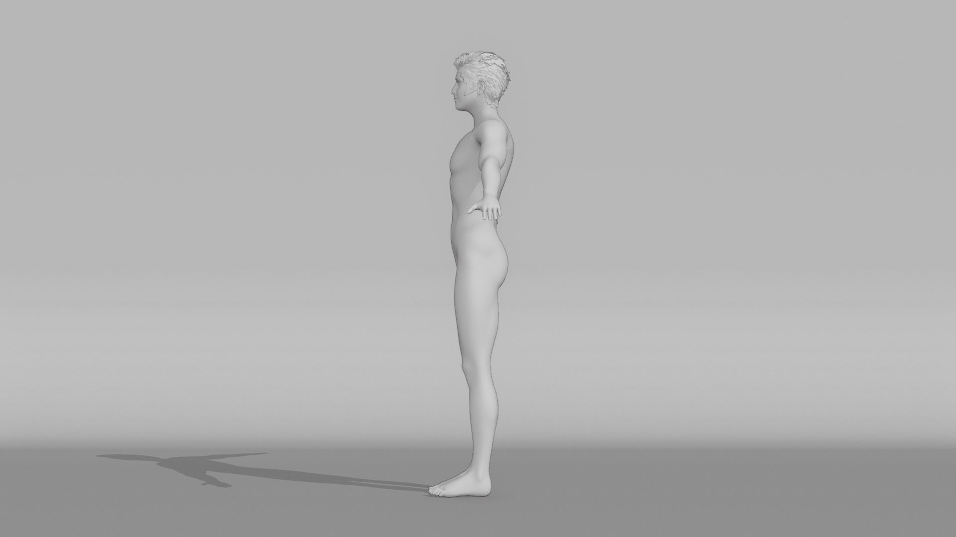 Realistic Male - Louis 3D model_9