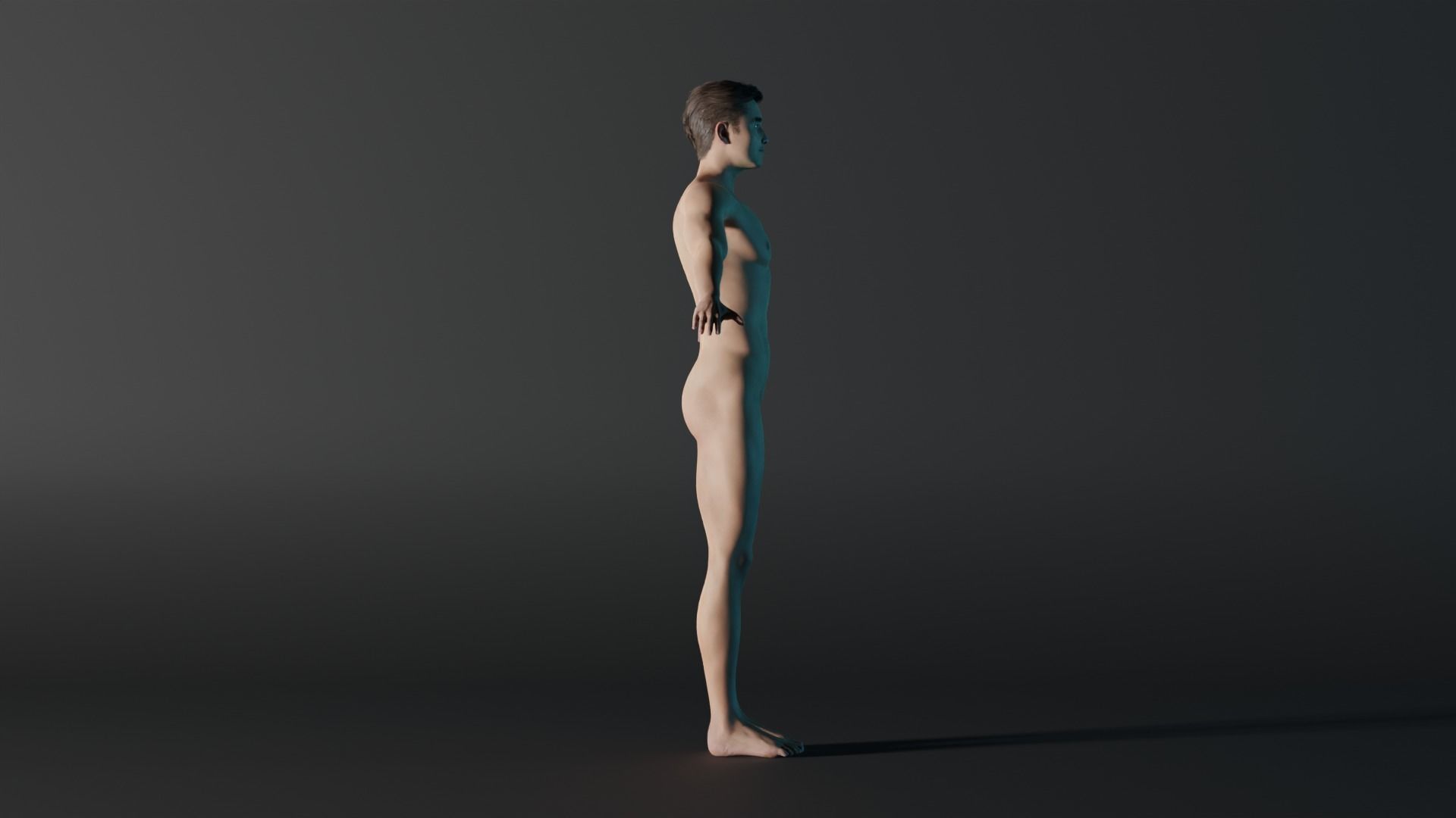 Realistic Male - Louis 3D model_2