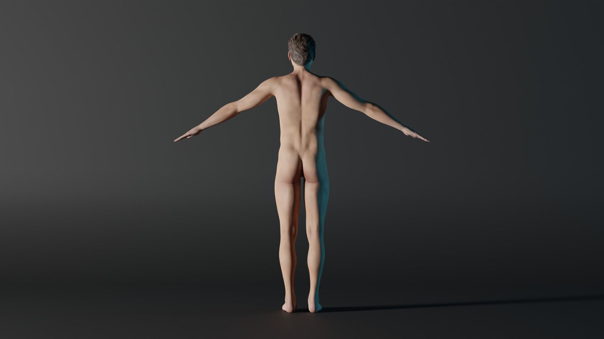 Realistic Male - Louis 3D model_3