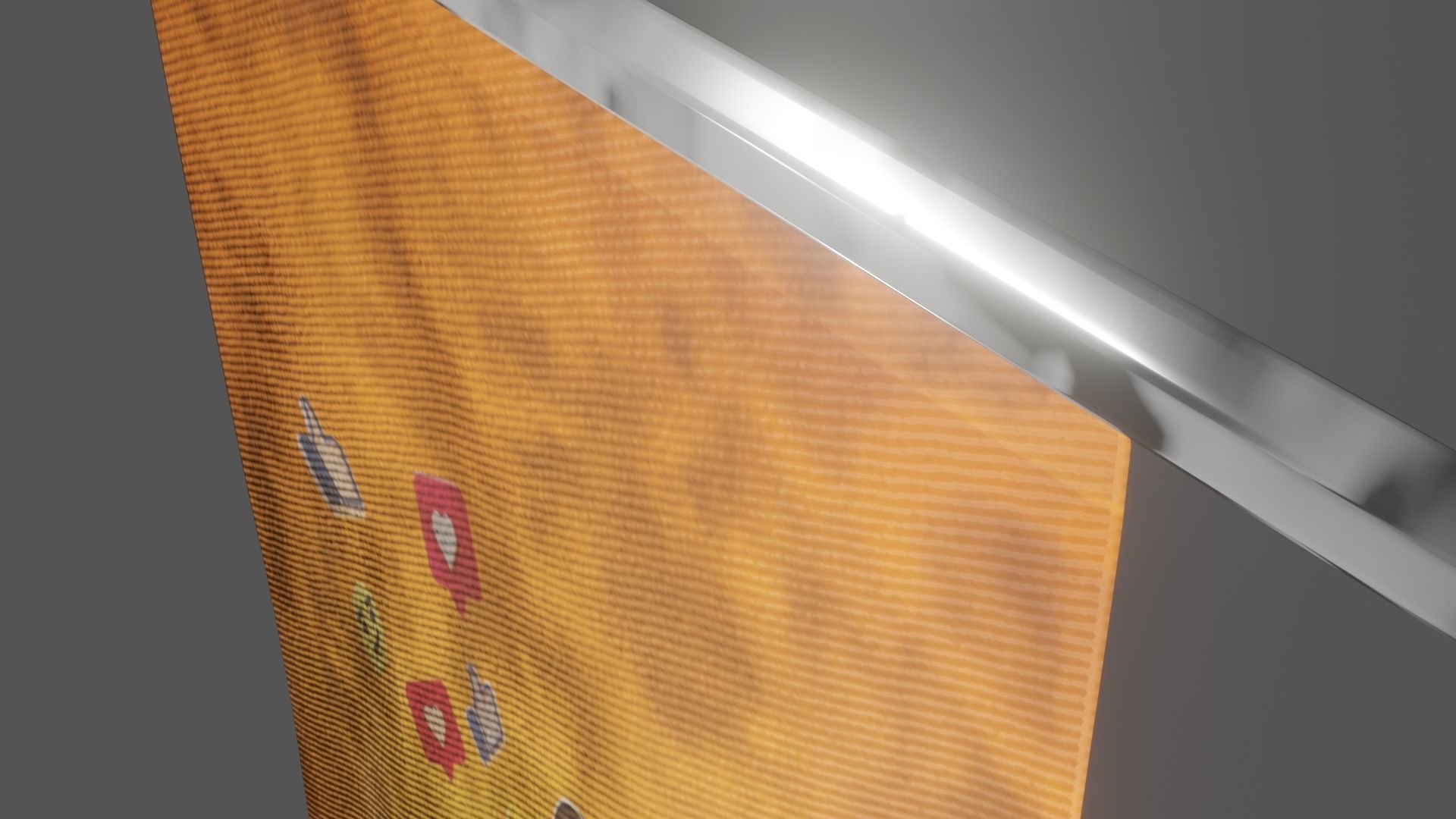 Street Assets 62 Pieces Pack Low-poly 3D model_17