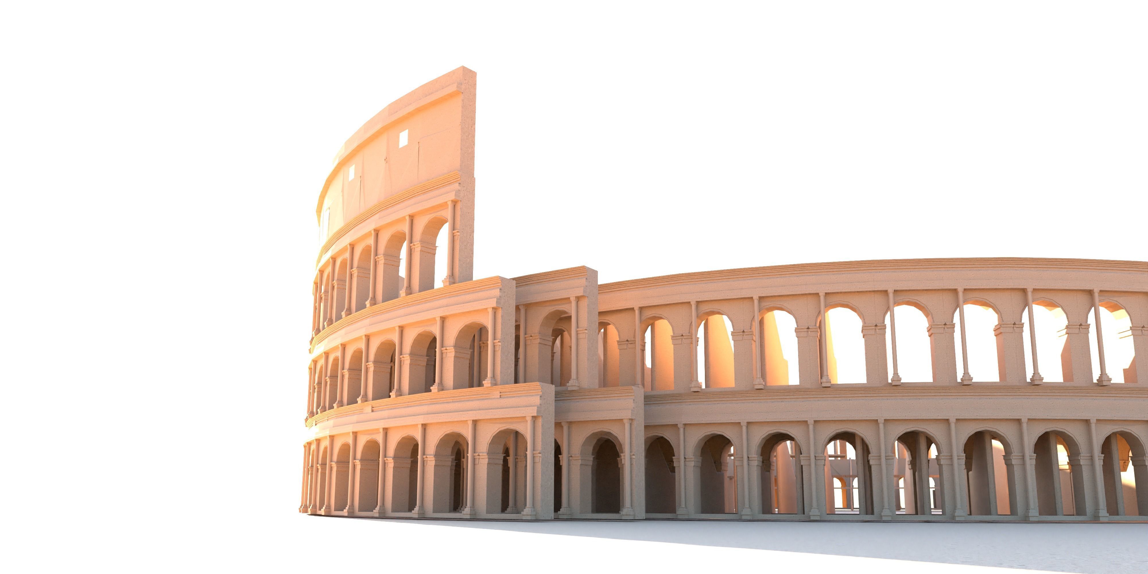 Coliseum 3D Model 3D model_5